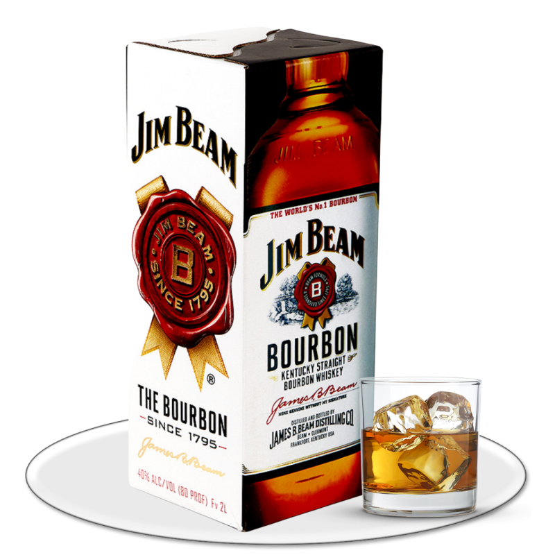 ВИСКИ ДЖИМ БИМ (JIM BEAM) 2 Л